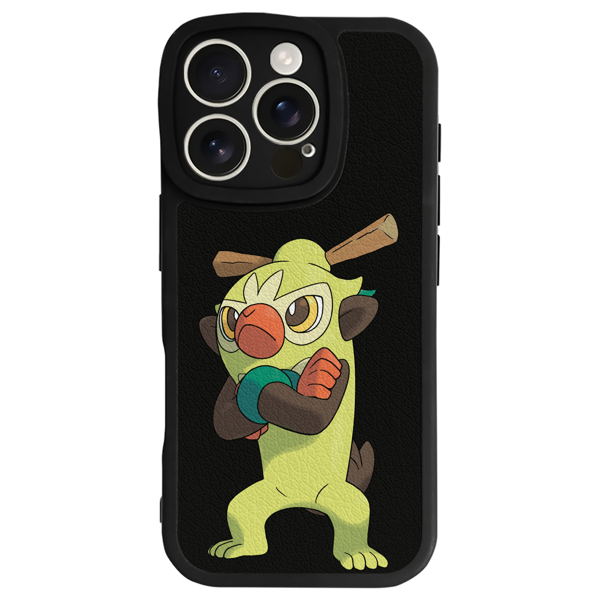 （画像用） ポケットモンスター Pokémon 【iPhone 16シリーズ対応】シリコンスマホケース（レザー調） 材質：シリコン